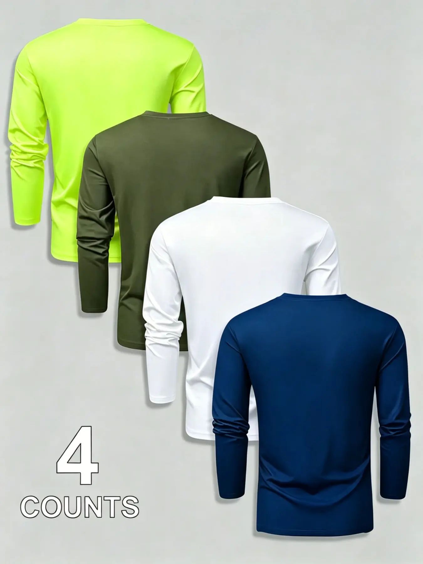 Men's Bull Head Print Long Sleeve Tees