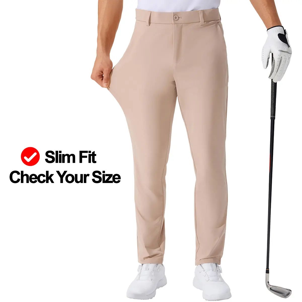 Men's Performance Stretch Golf Pants