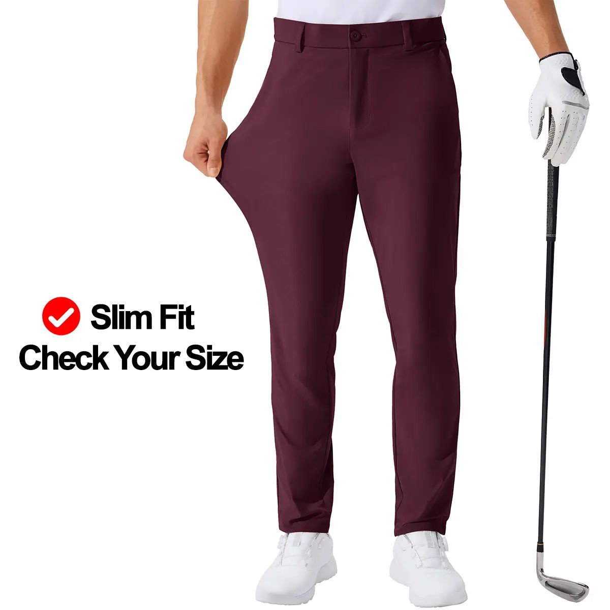 Men's Performance Stretch Golf Pants