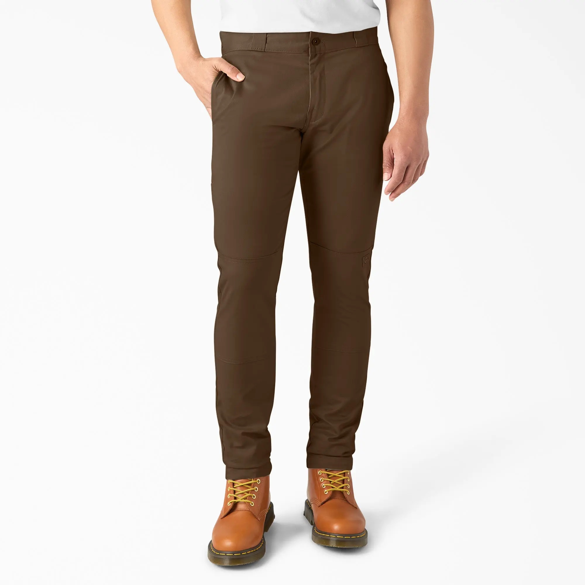 Men's FLEX Slim Fit Double-Knee Work Pants