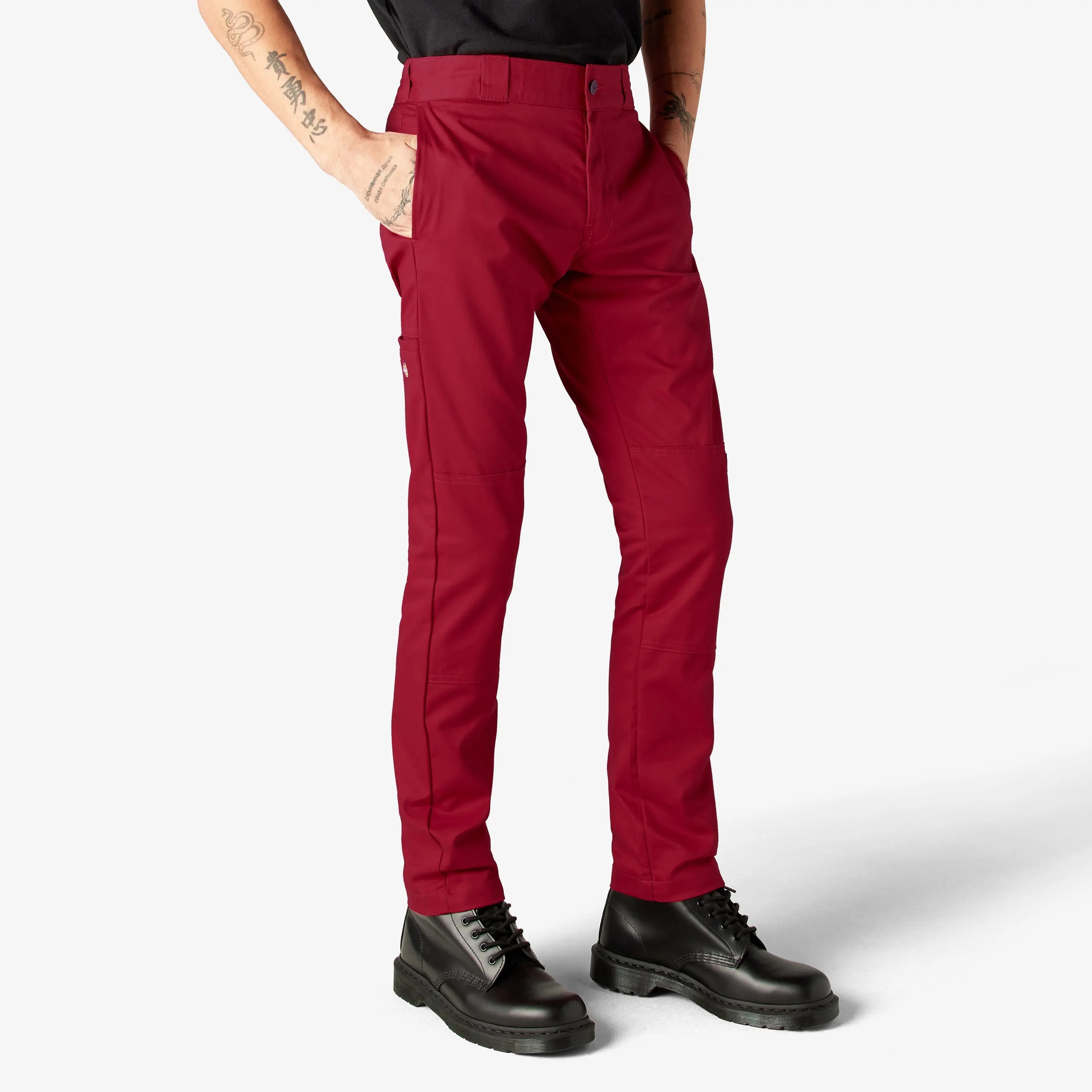 Men's FLEX Slim Fit Double-Knee Work Pants