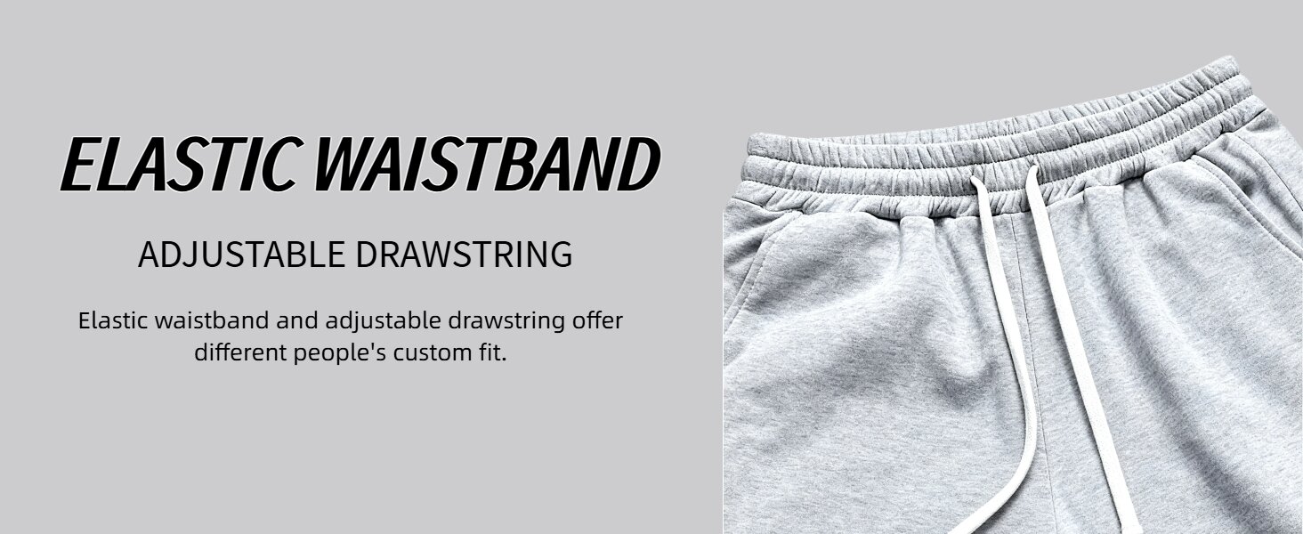 Drawstring Elastic Waist