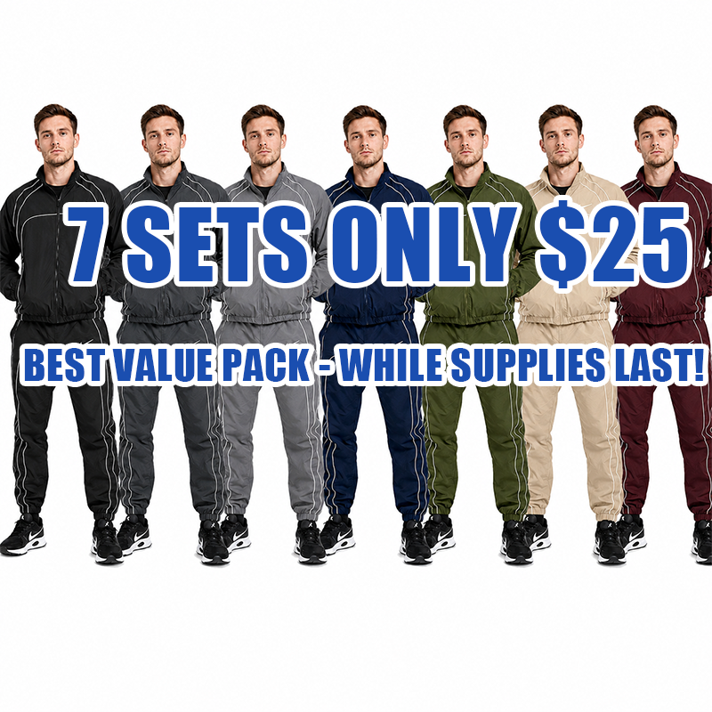 📌📌Men's 2-Piece All-Weather Performance Tracksuit
