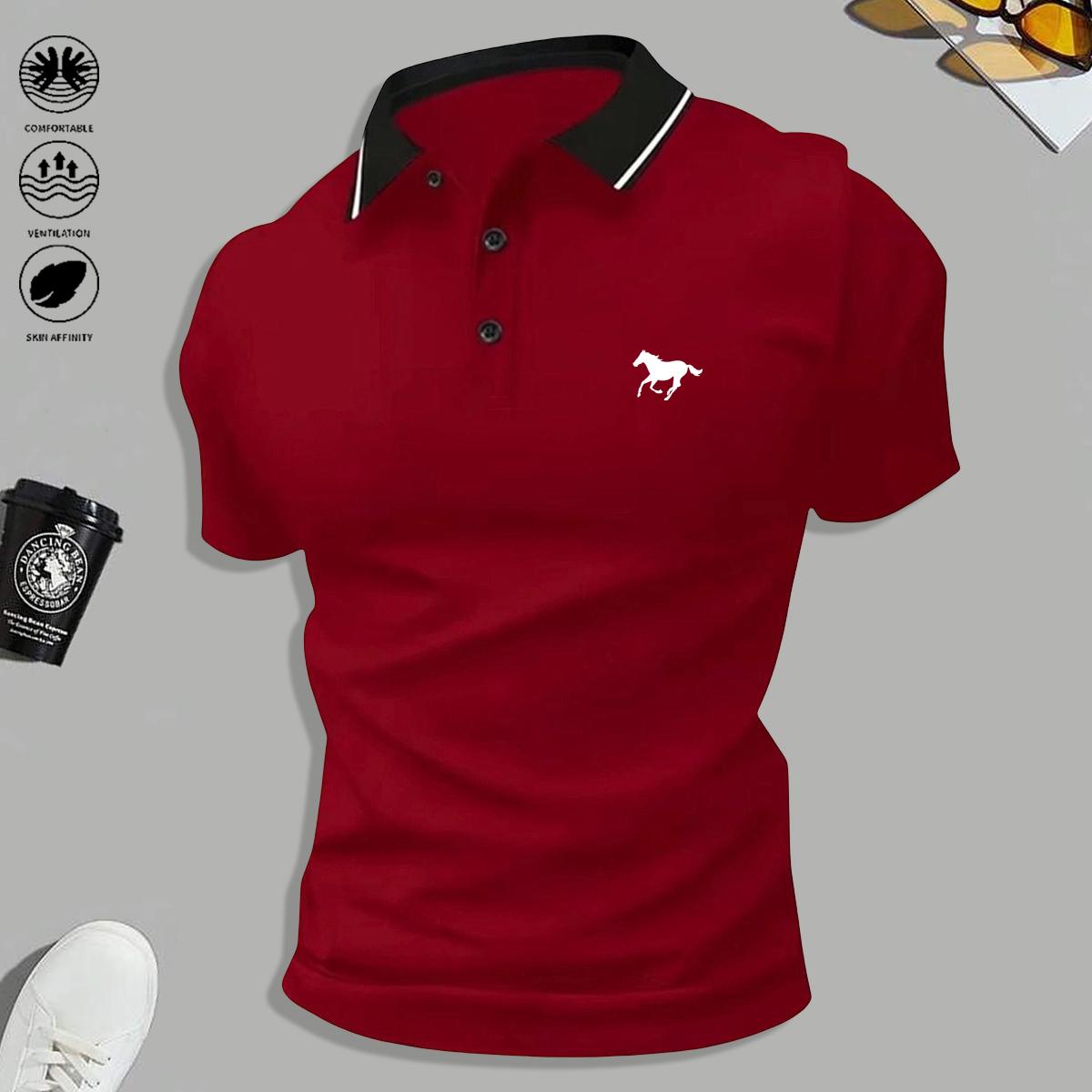 Men’s Casual Sporty Style 3-Piece Short-Sleeve Polo Shirt Set, Polyester Fabric, Outdoor-Ready, Ideal for Outdoor Sports & Golf, Summer Menswear, Clothing Men’s Casual Sporty Style 3-Piece Short-Sleeve Polo Shirt Set, Polyester Fabric, Outdoor-Ready, Ideal for Outdoor Sports & Golf, Summer Menswear, Clothing