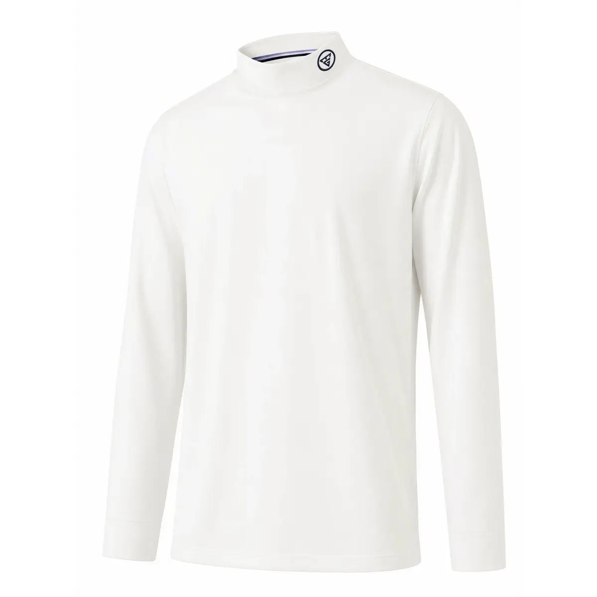 Men's Heather Mock Neck Thermal Long Sleeve Top, Basic Soft Undershirt Knit Sweater for Golf & Daily Casual Wear