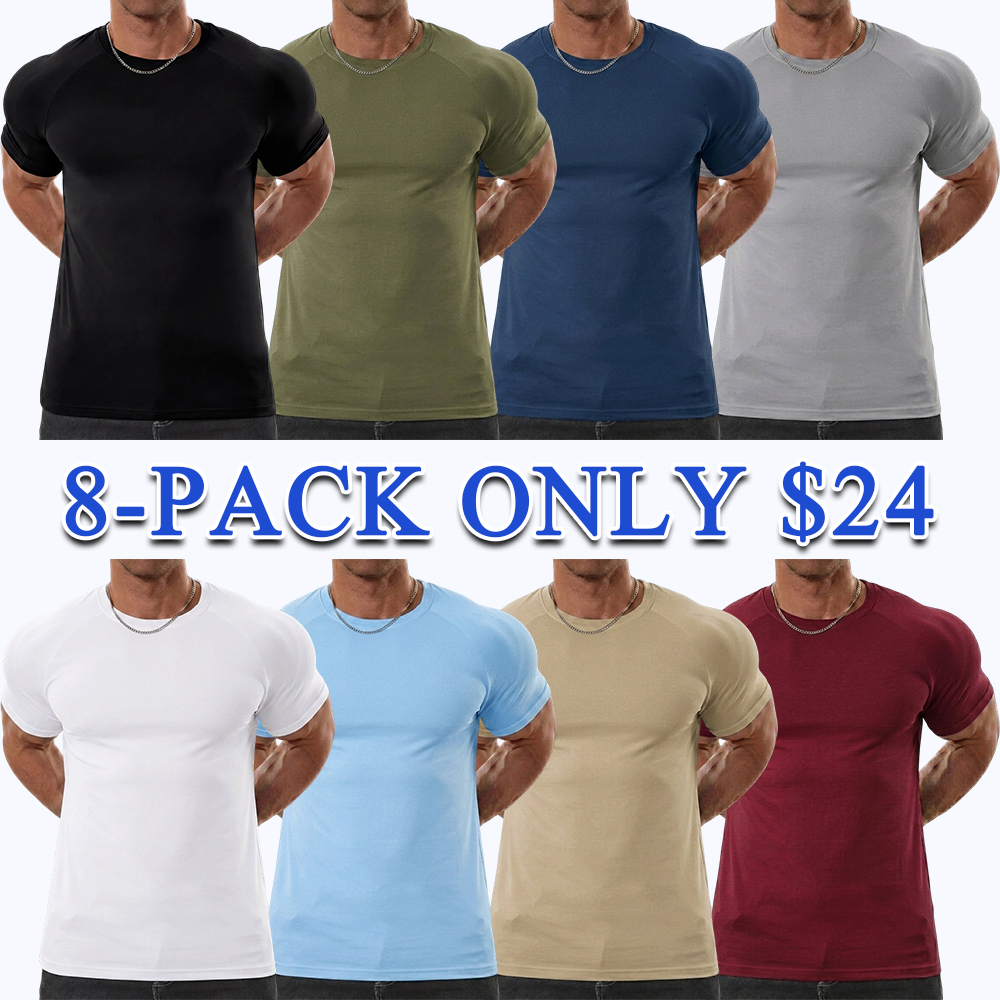 Men's Raglan Sleeve Athletic T-Shirt