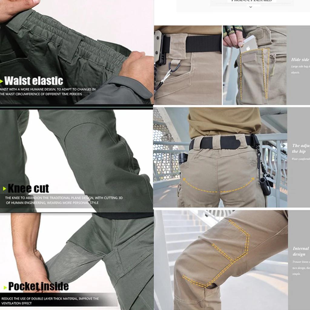 HOMUG Men's Lightweight Cargo Pants &ndash; Sturdy and durable, featuring large-capacity zippered pockets and straight-cut hems. Available in multiple colors, they are ideal for spring and autumn wear. Fabric Menswear Casual Outdoor