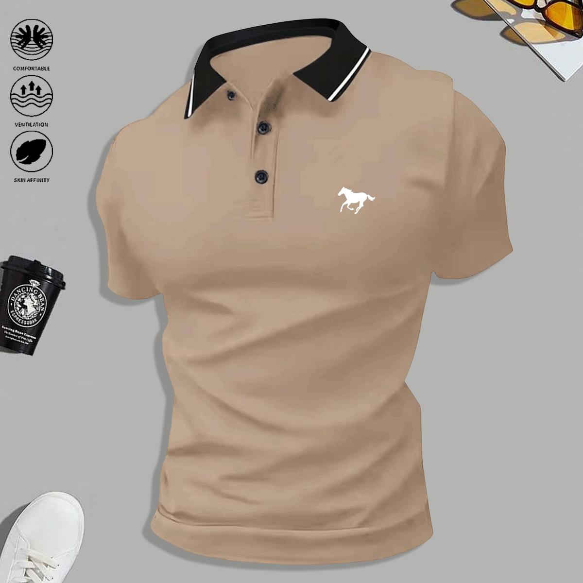 Men’s Casual Sporty Style 3-Piece Short-Sleeve Polo Shirt Set, Polyester Fabric, Outdoor-Ready, Ideal for Outdoor Sports & Golf, Summer Menswear, Clothing Men’s Casual Sporty Style 3-Piece Short-Sleeve Polo Shirt Set, Polyester Fabric, Outdoor-Ready, Ideal for Outdoor Sports & Golf, Summer Menswear, Clothing