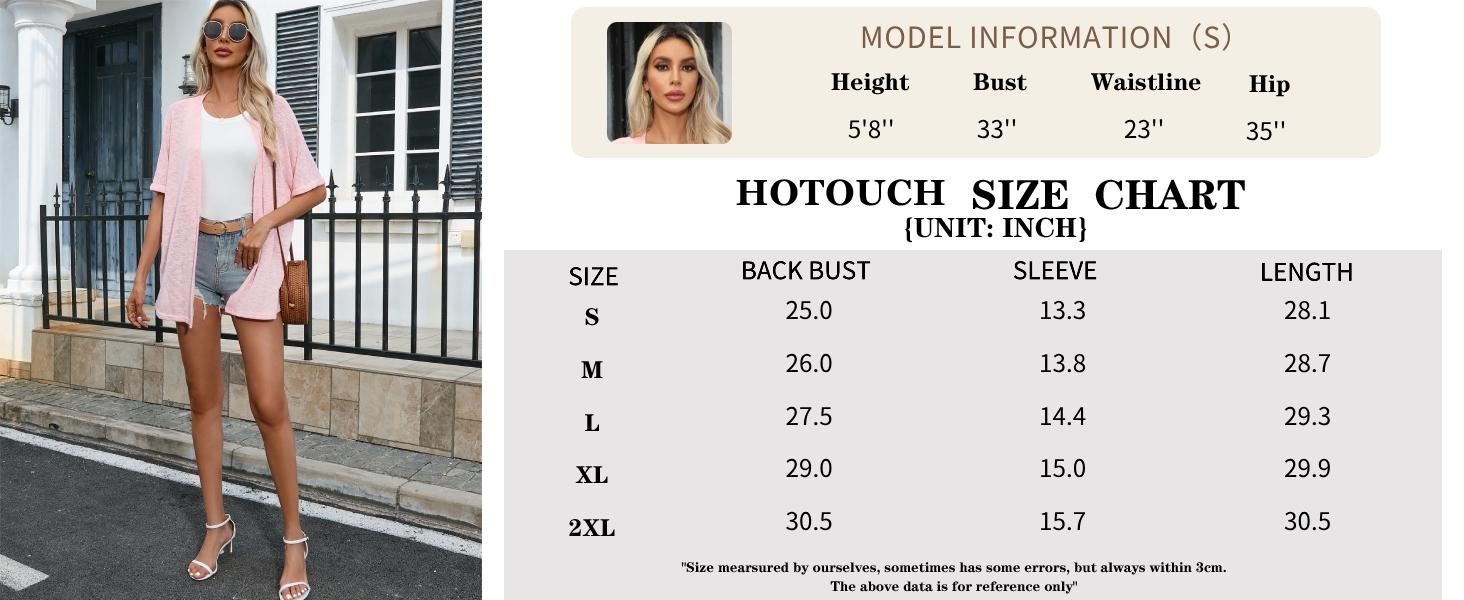 Hotouch Womens Lightweight Cardigan Oversized 2026 Summer Short Sleeve Open Front Beach Coverup Vacation Outdoorfun Knitwear Comfort Casual Loose Minimalist Basic Knitting Batwing Shortsleeve Tops Womenswear