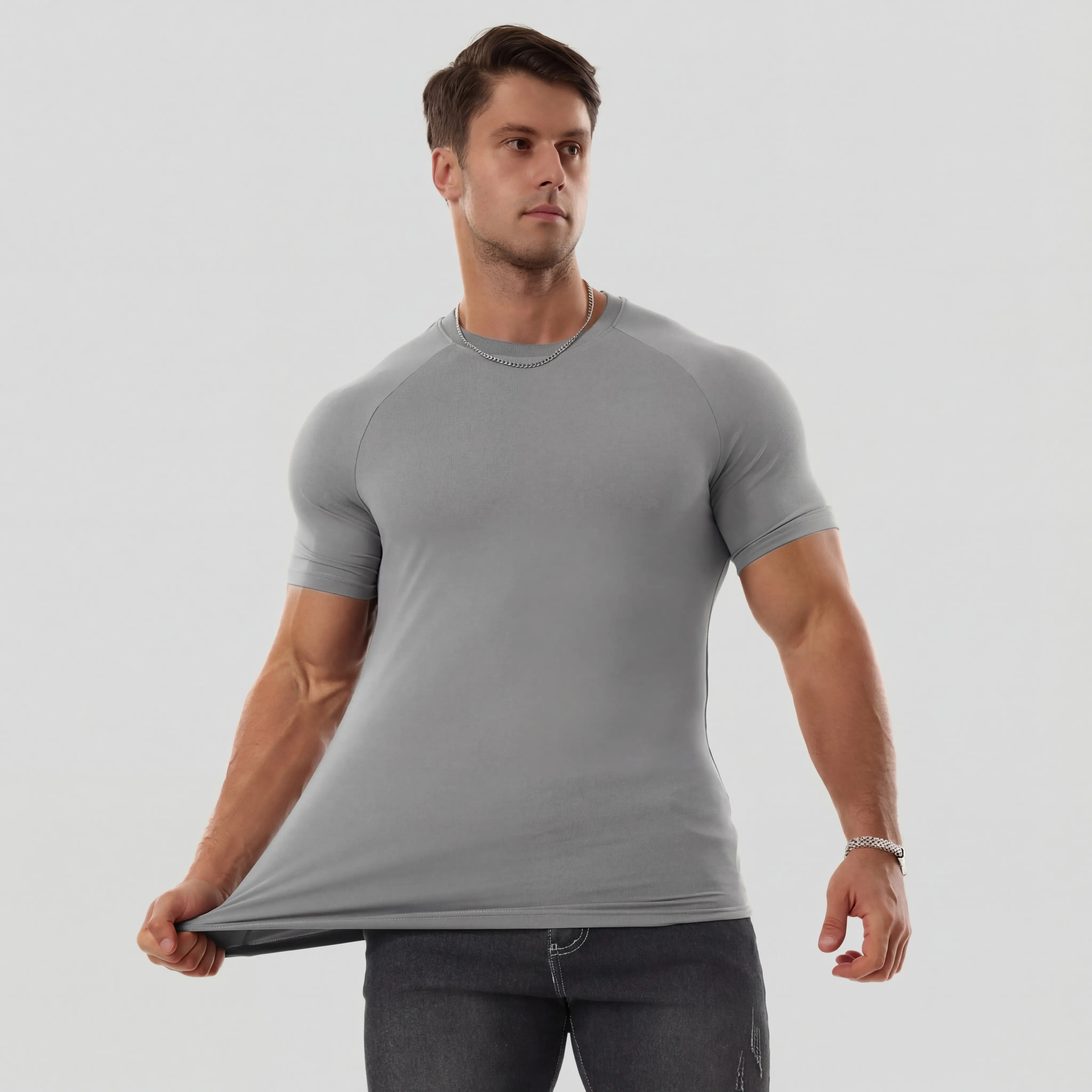 Men's Raglan Sleeve Athletic T-Shirt