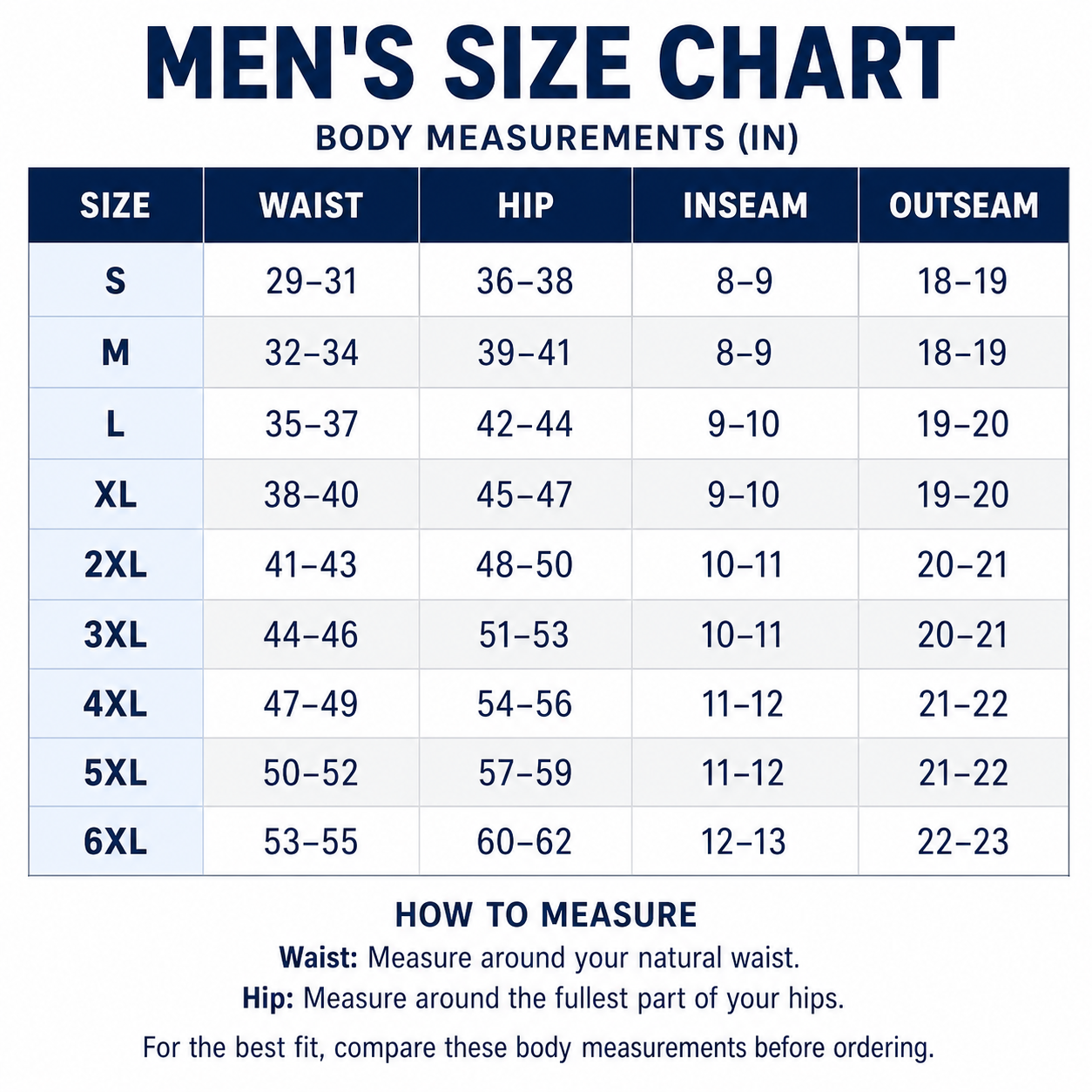Men’s Elastic-Waist Drawstring Shorts