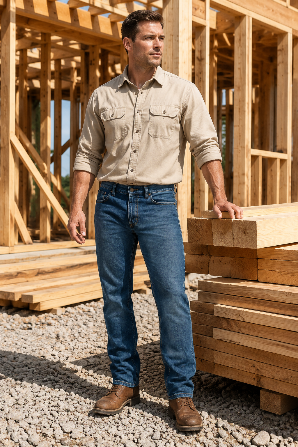 Men's Comfort Flex Waist Relaxed Fit Jean