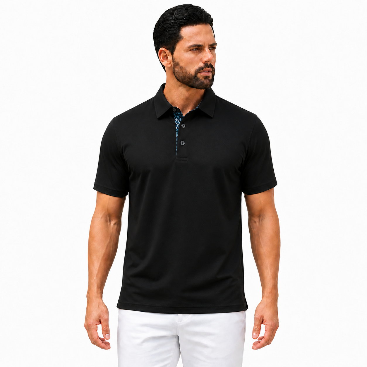 Men's Polo Shirts – Soft Breathable Cotton, Comfortable Short Sleeve Casual Fit, Classic Collared Polo Shirts for Work, Golf, Travel & Everyday Wear