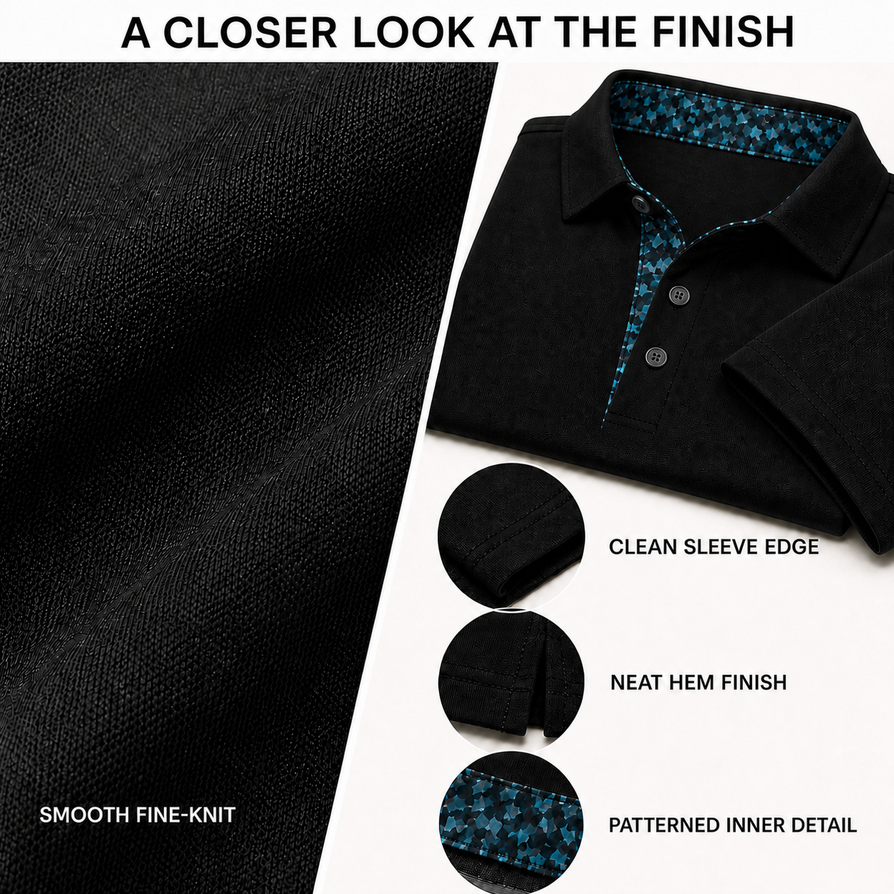 Men's Polo Shirts – Soft Breathable Cotton, Comfortable Short Sleeve Casual Fit, Classic Collared Polo Shirts for Work, Golf, Travel & Everyday Wear