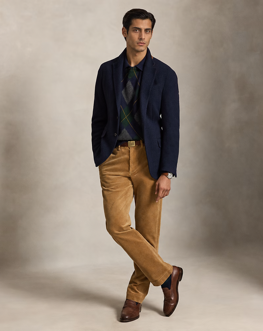 Men's Straight Fit Corduroy Pant