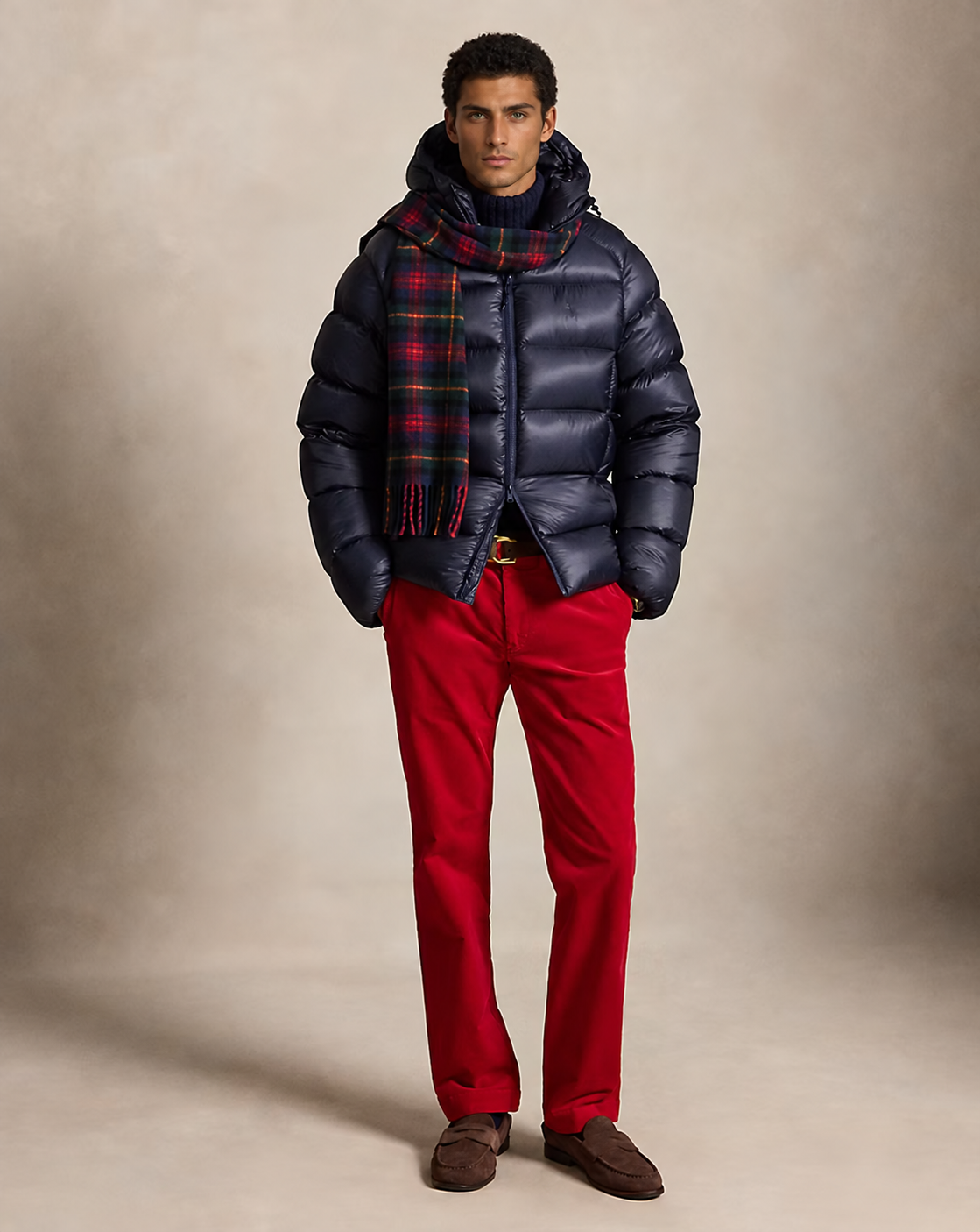 Men's Straight Fit Corduroy Pant