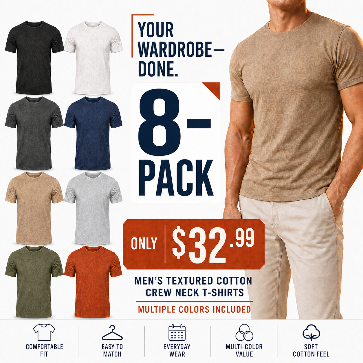 Men’s Crew Neck T-Shirt