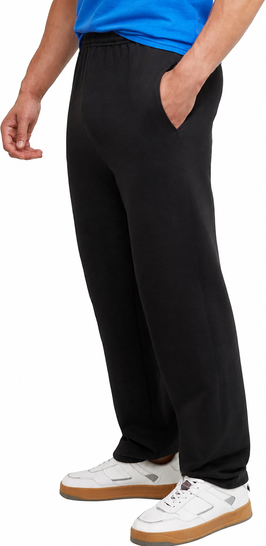 Men's Sweatpants, Athletic Lounge Pants with Pockets, Fleece Pants