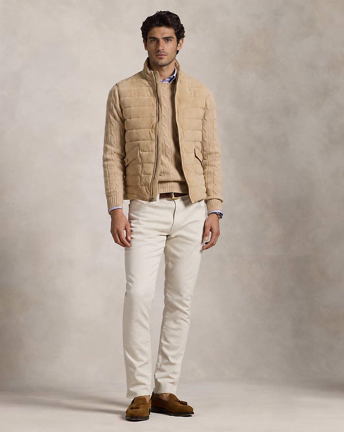 Men's Slim Knitlike Chino Pant