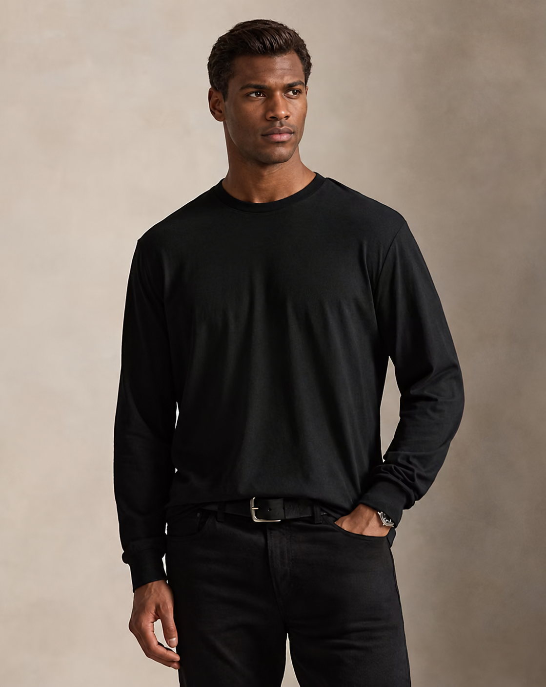 Men's Jersey Long-Sleeve T-Shirt