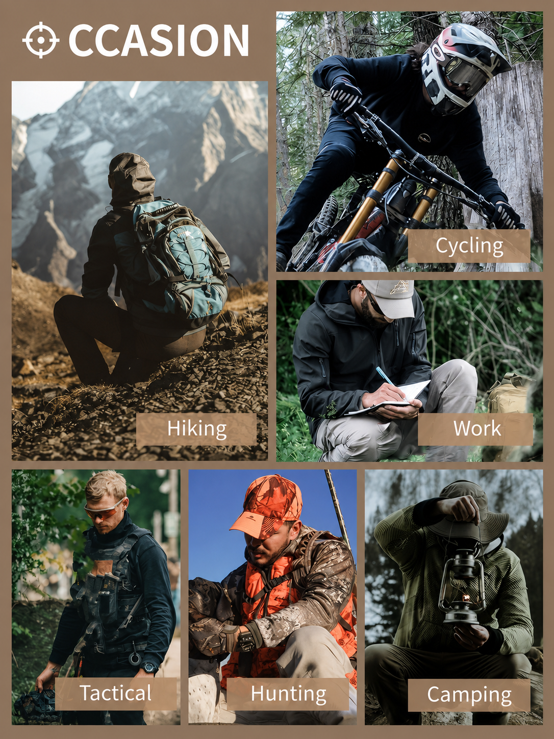 Original tactical pants occasion collage