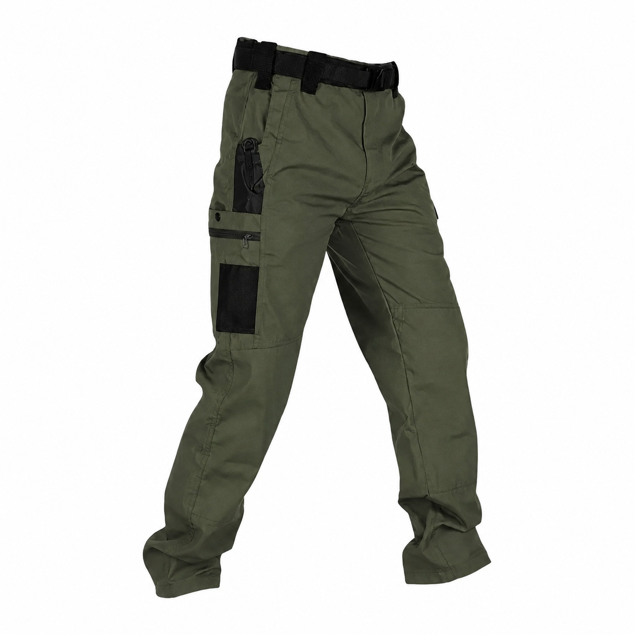 Men's Solid Color Tactical Work Pants,230g/m² new fabric，with Multiple Pockets and Zipper Closures, Durable Outdoor Training Pants, Available in Multiple Colors, Fishing, work, camping，Suitable for Spring and Autumn Wear.