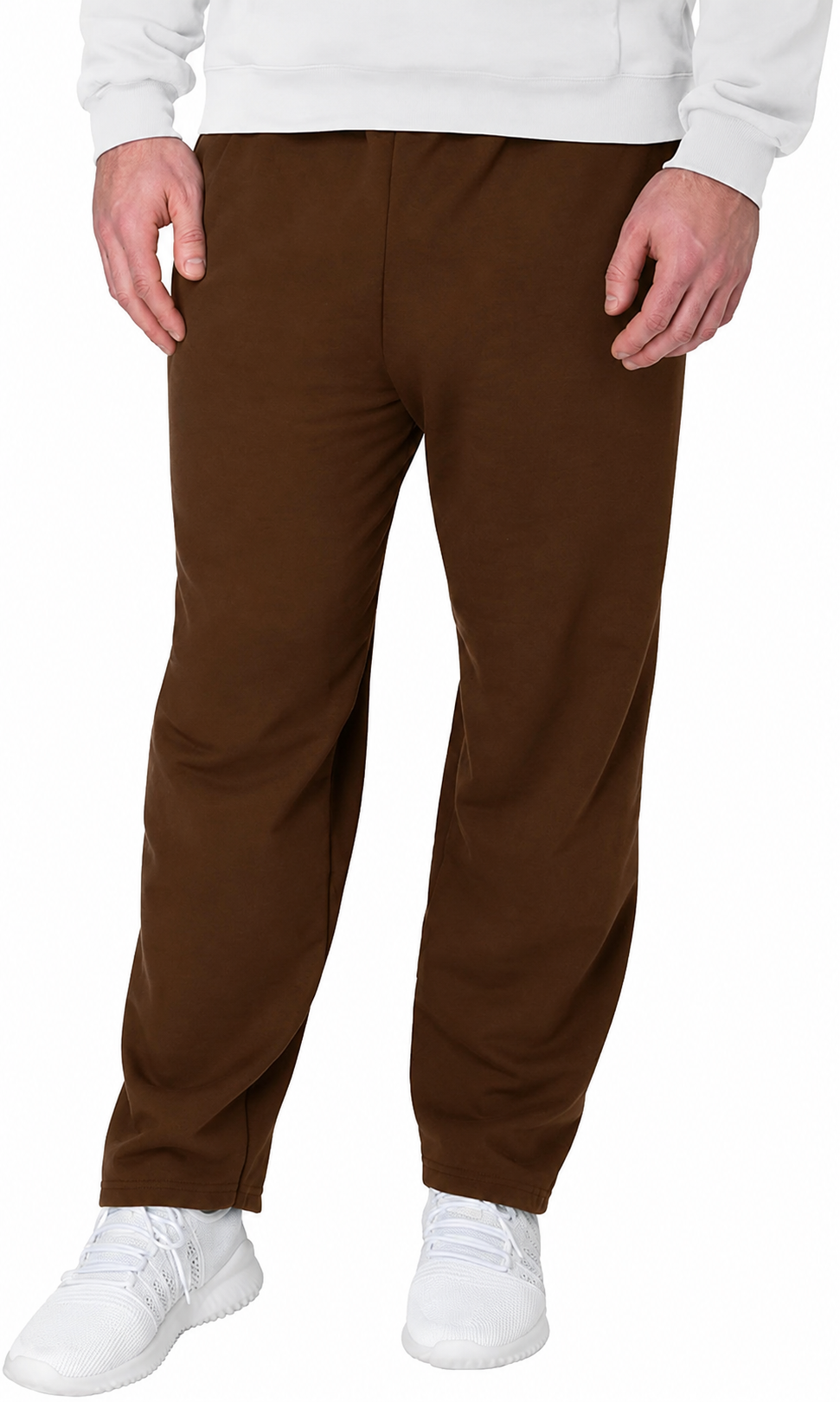 Men's Sweatpants, Athletic Lounge Pants with Pockets, Fleece Pants