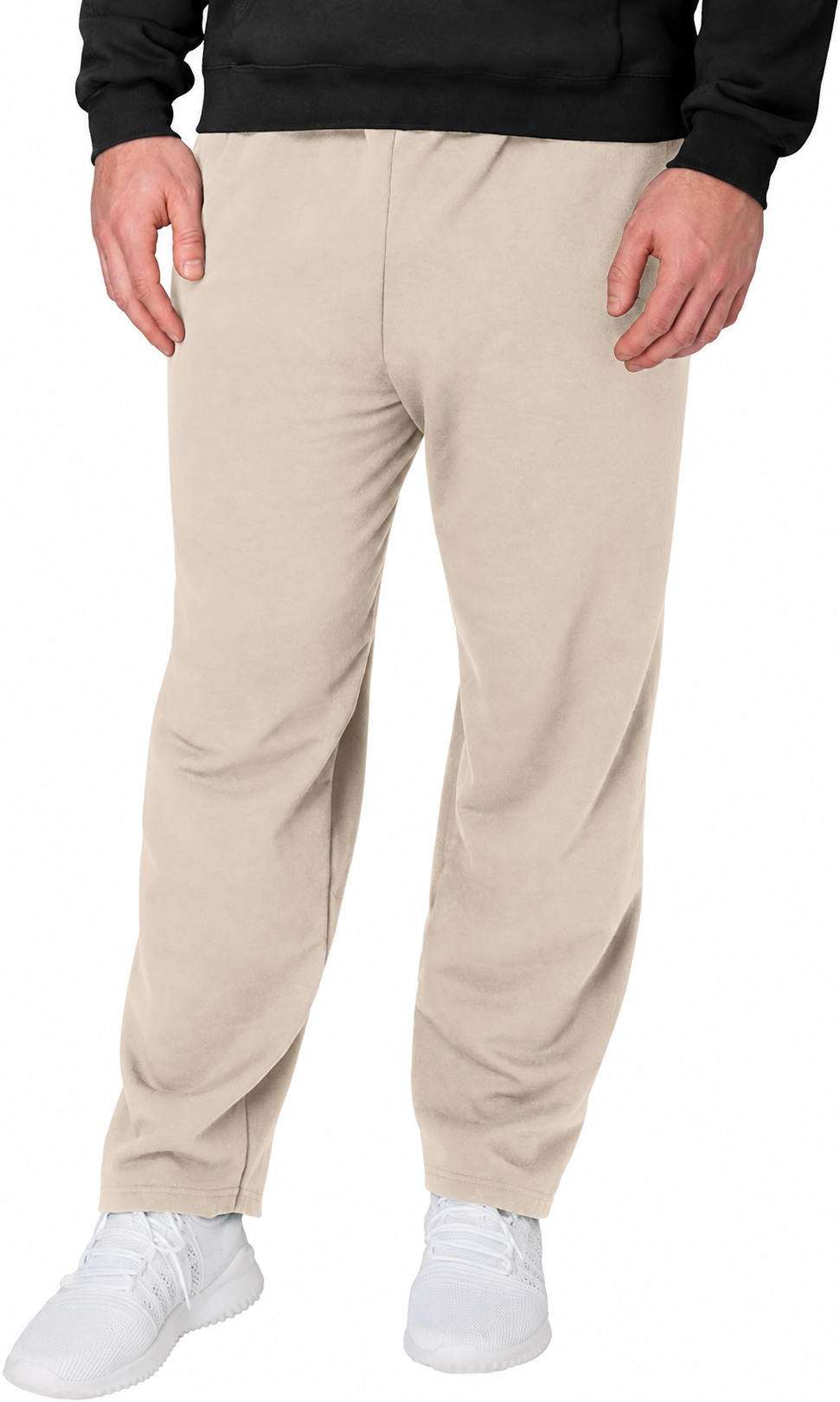 Men's Sweatpants, Athletic Lounge Pants with Pockets, Fleece Pants