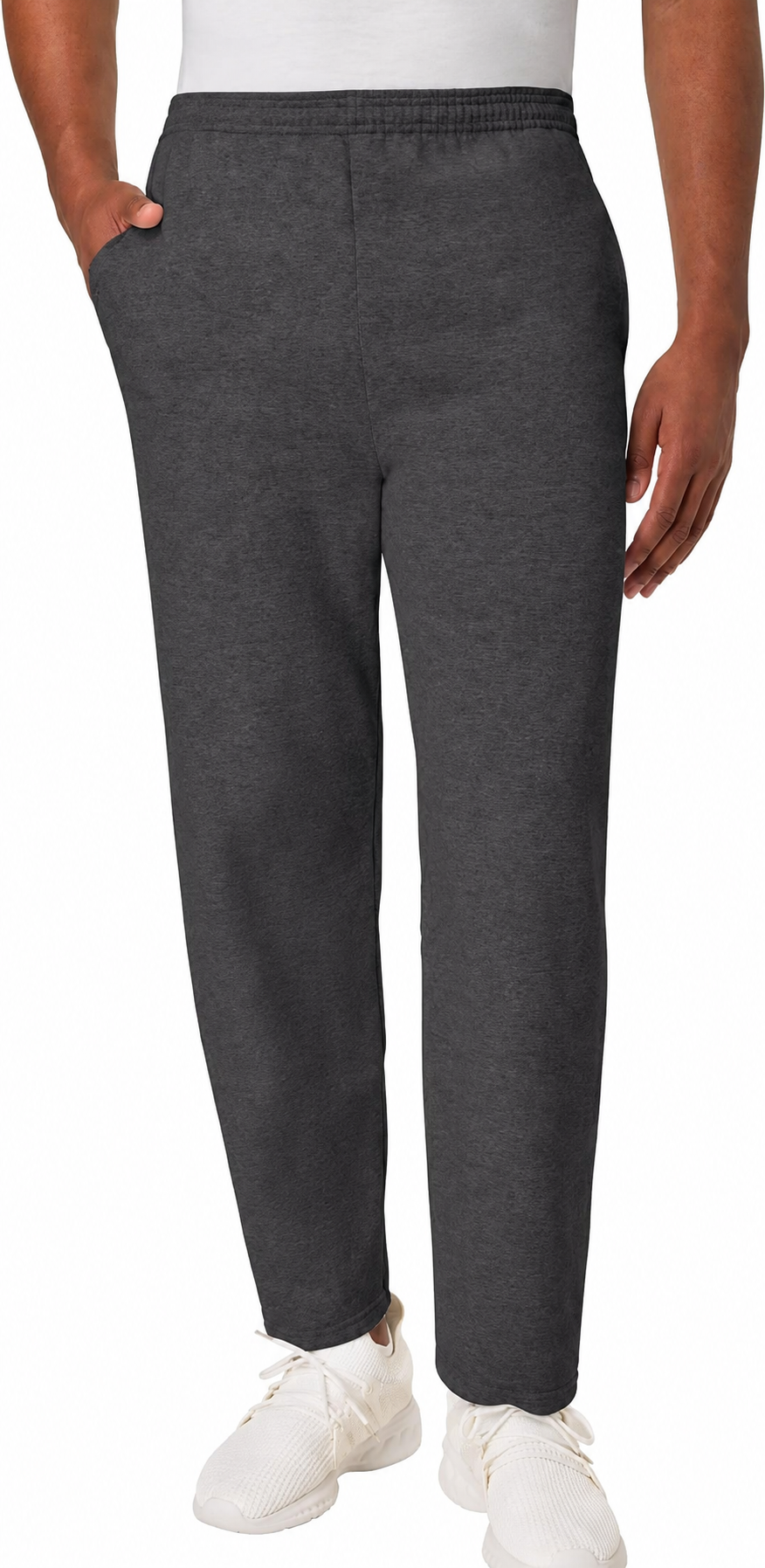 Men's Sweatpants, Athletic Lounge Pants with Pockets, Fleece Pants
