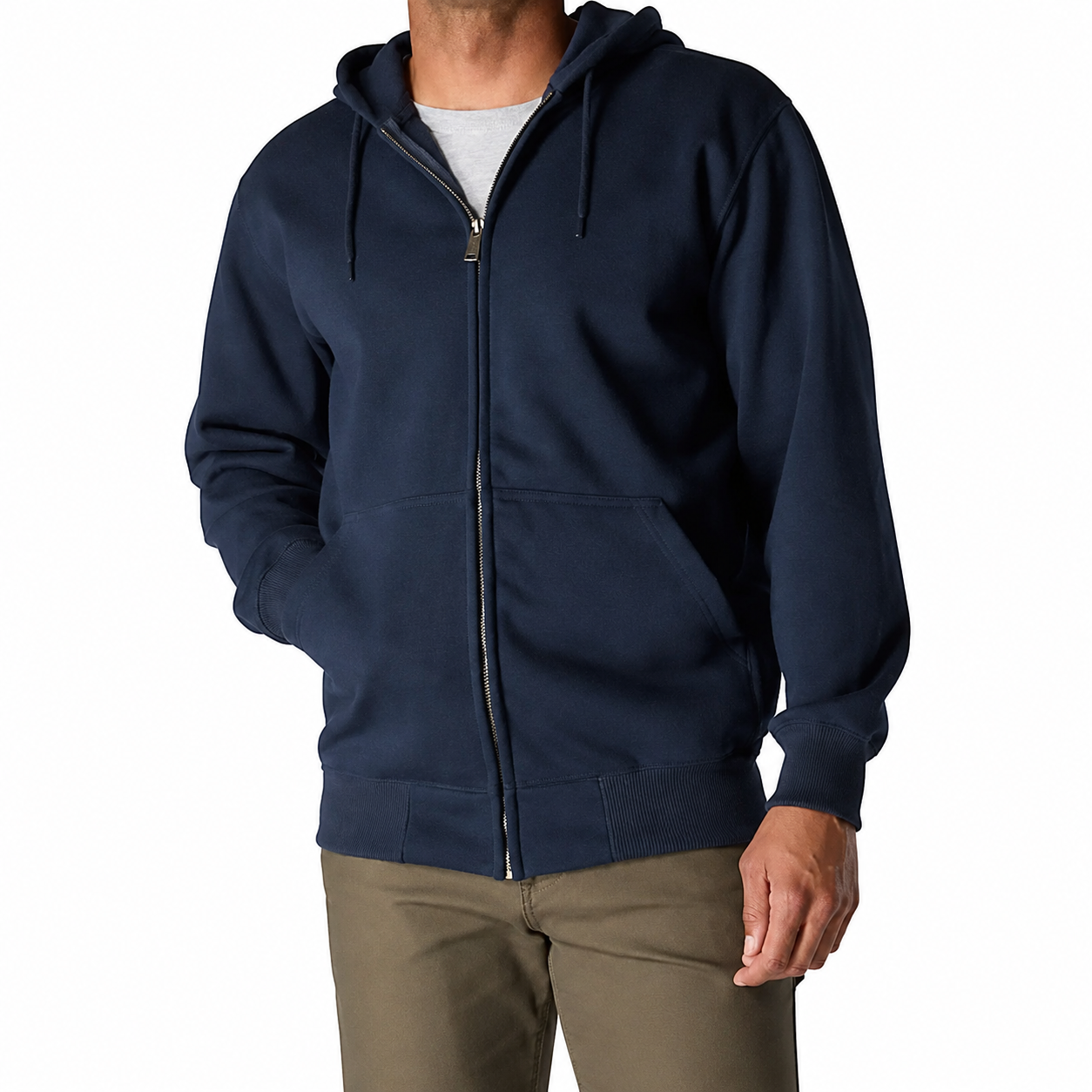 Men's Full-Zip Hooded Sweatshirt