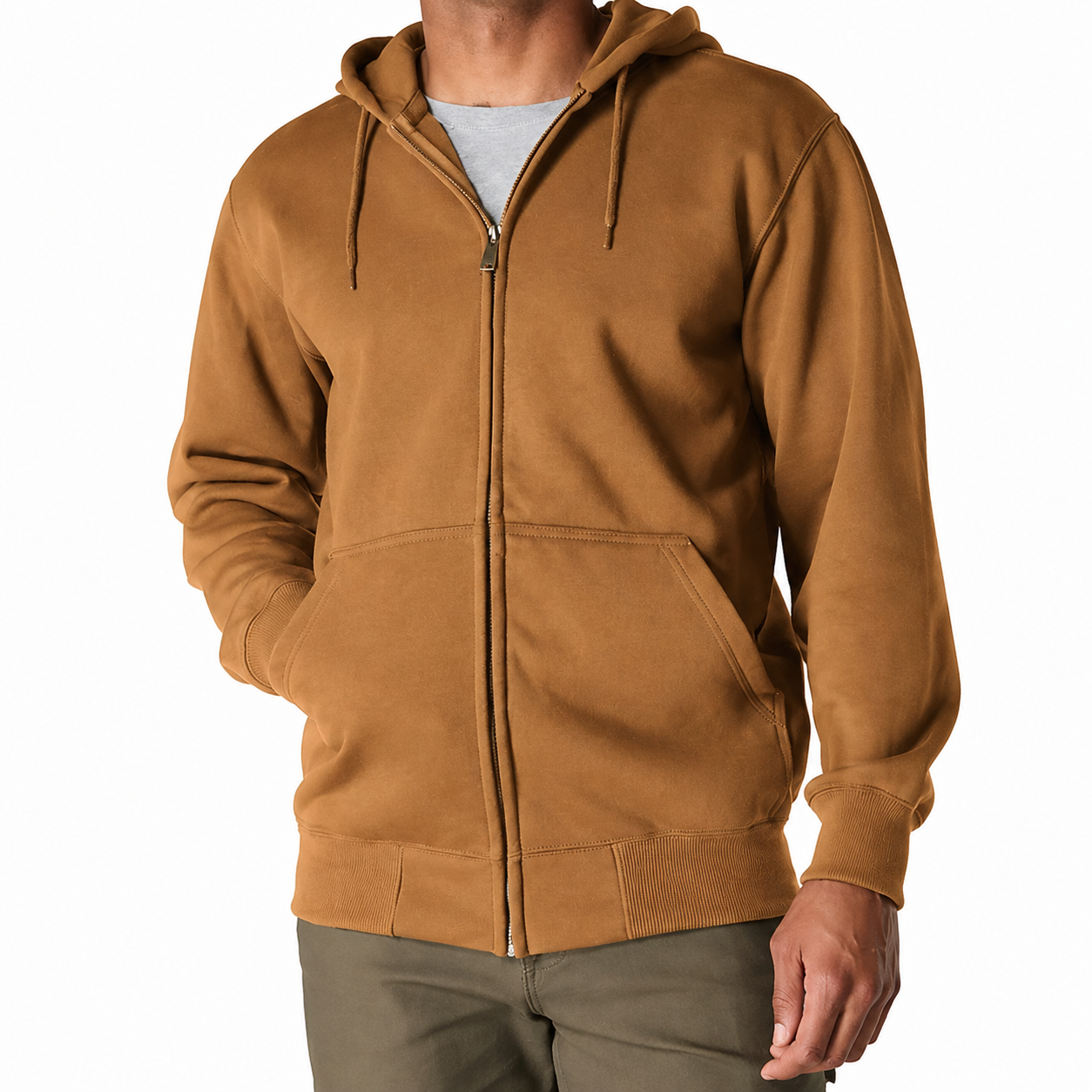 Men's Full-Zip Hooded Sweatshirt
