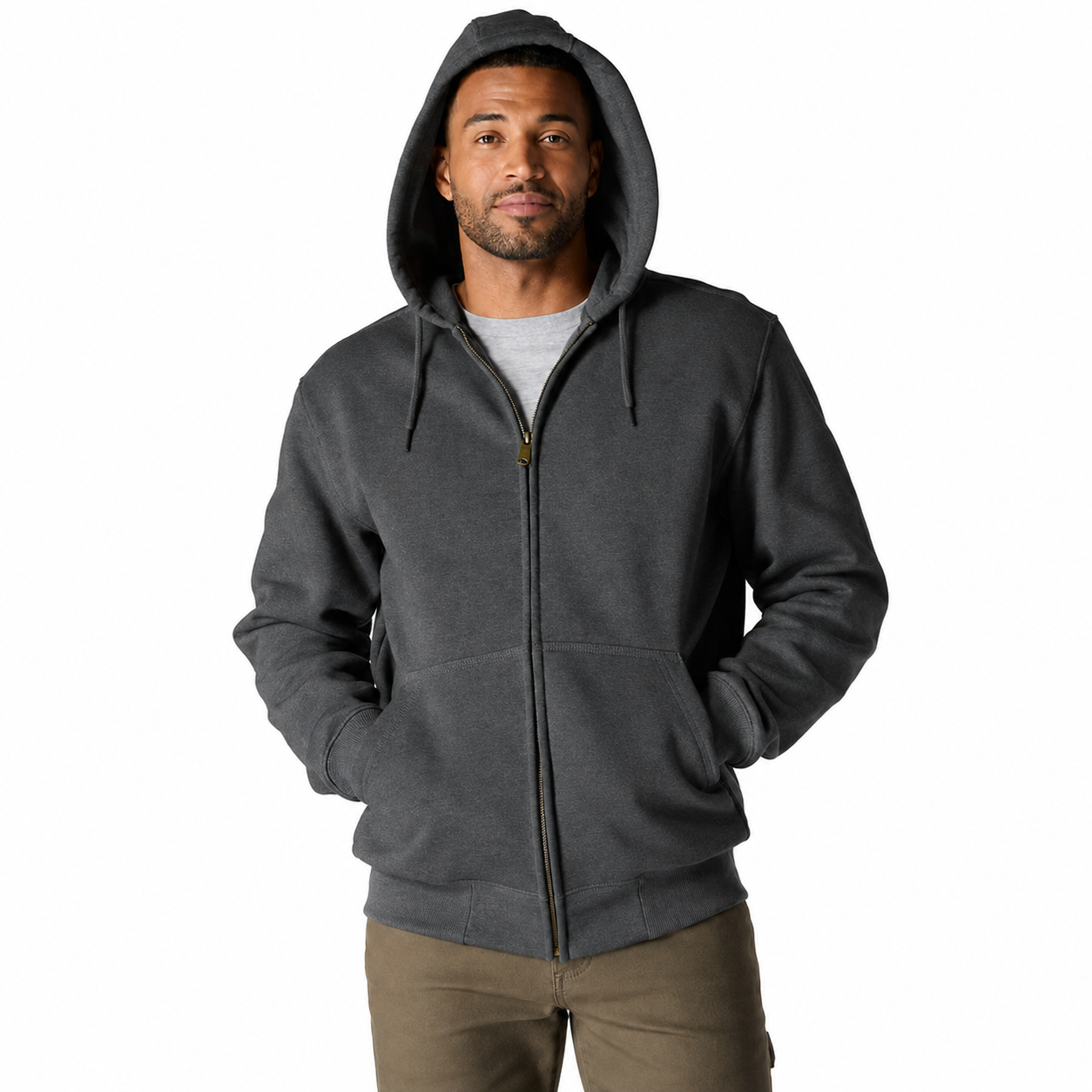 Men's Full-Zip Hooded Sweatshirt