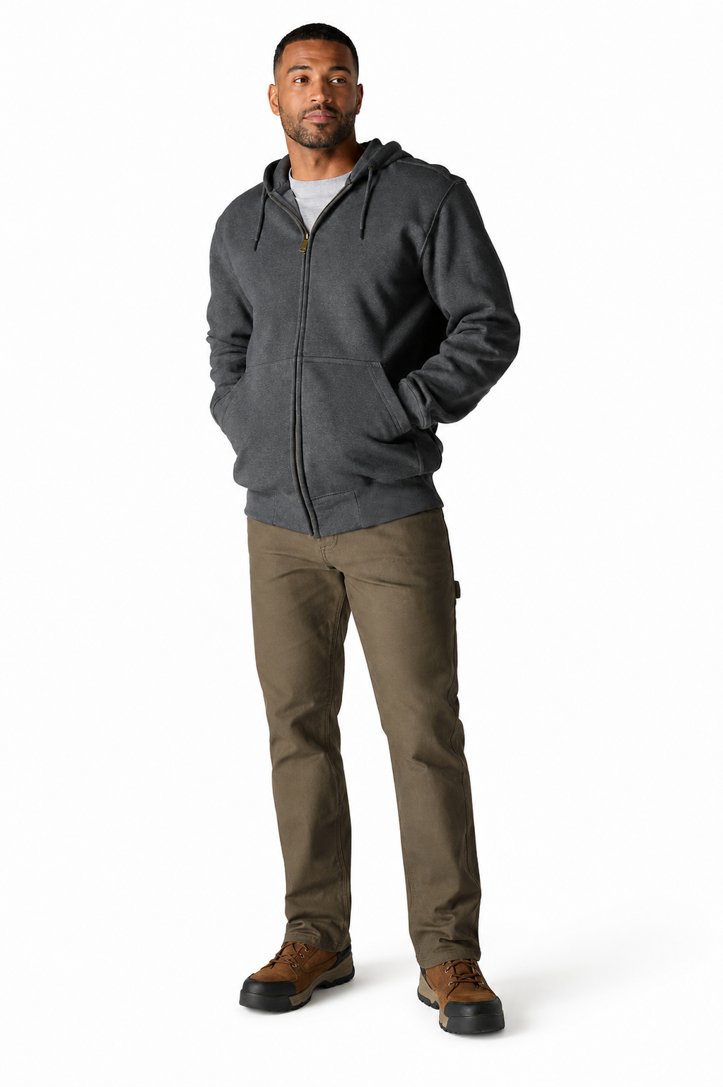 Men's Full-Zip Hooded Sweatshirt