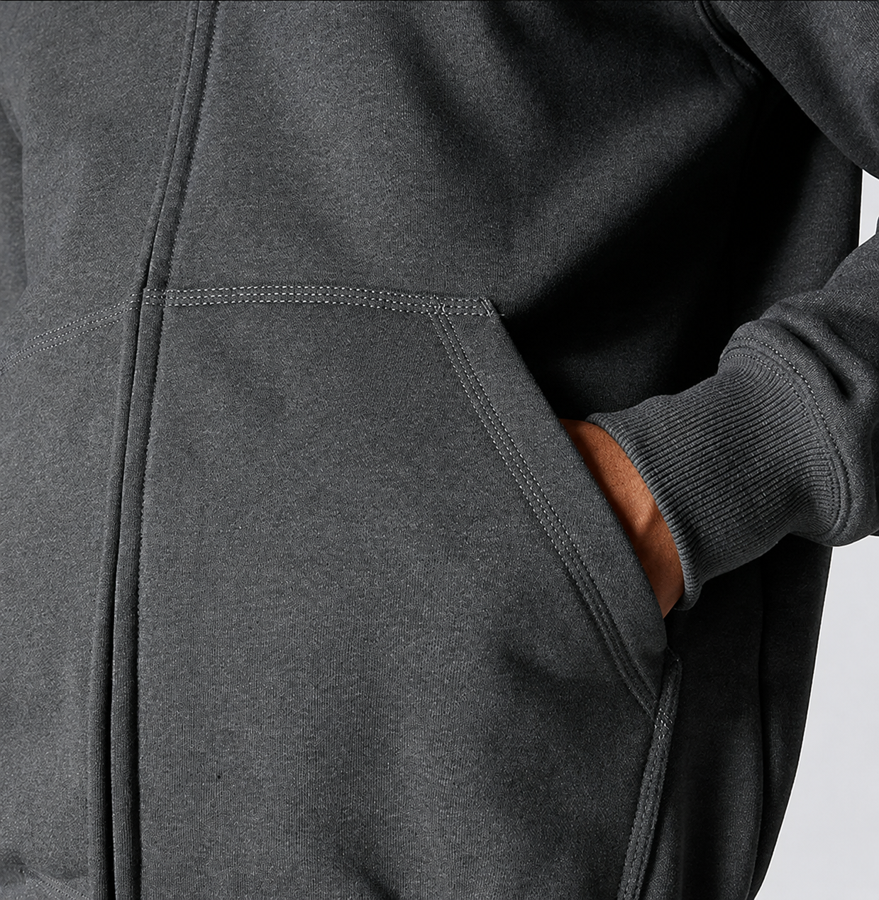 Men's Full-Zip Hooded Sweatshirt