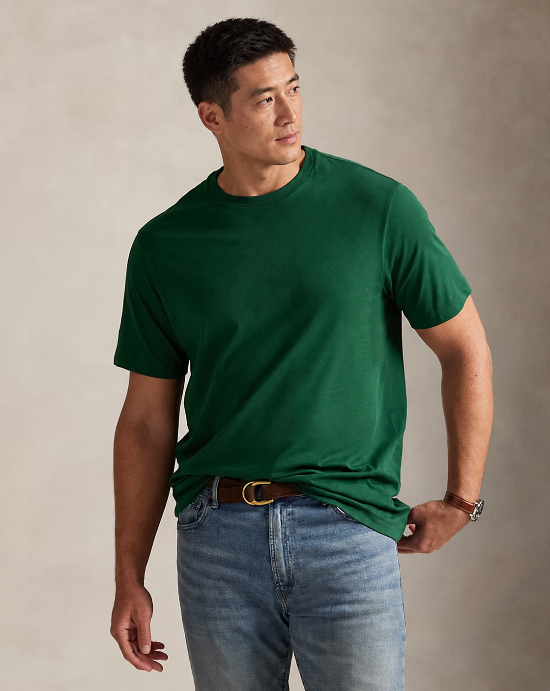 Men's Jersey Crewneck T-Shirt