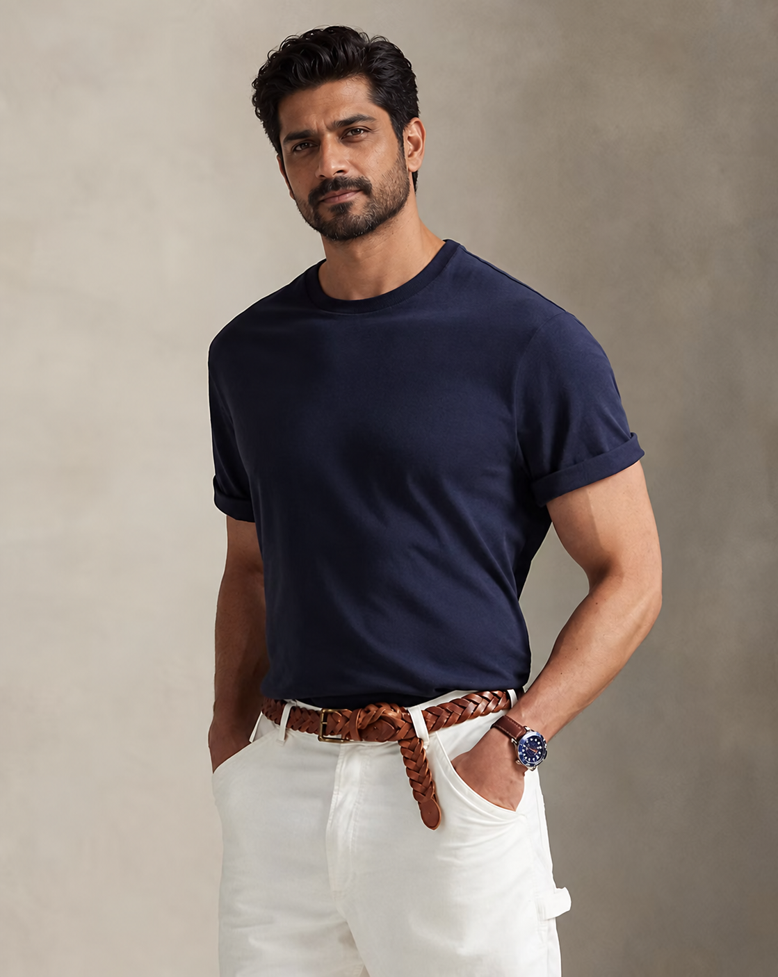 Men's Jersey Crewneck T-Shirt