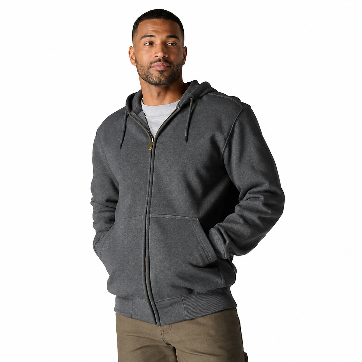 Men's Full-Zip Hooded Sweatshirt