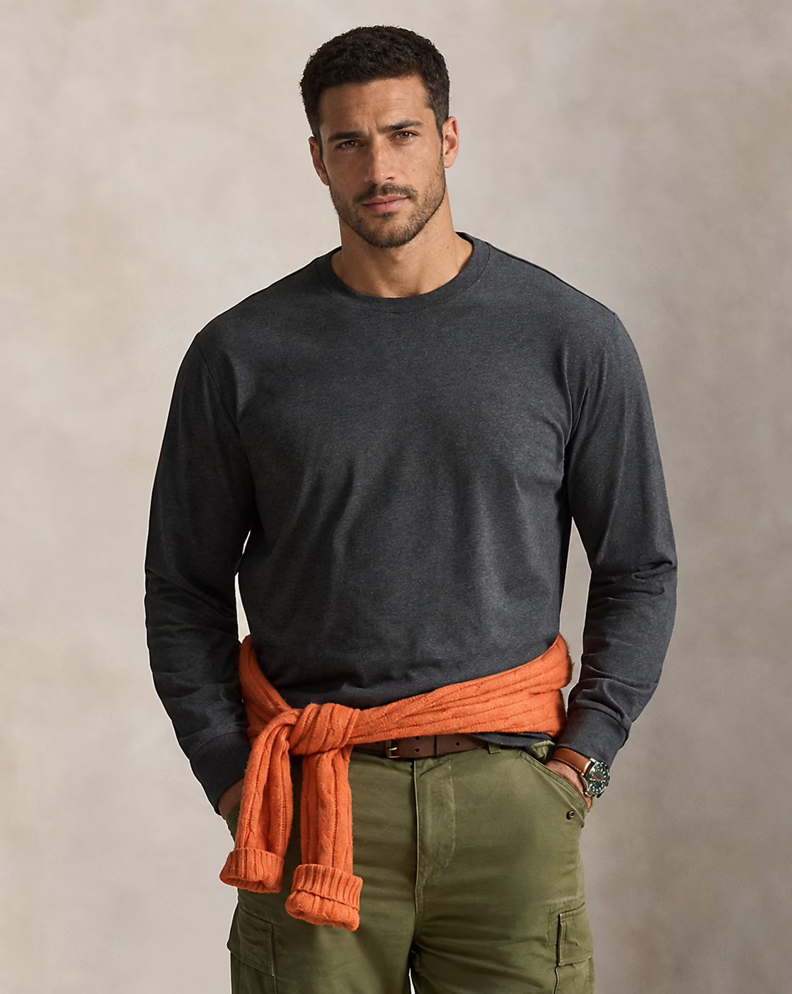 Men's Jersey Long-Sleeve T-Shirt