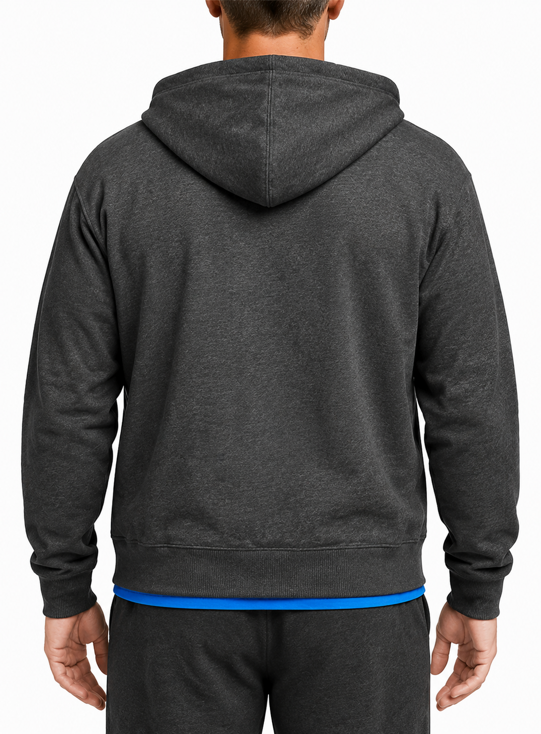 Men's Zip-up Hoodie，Hooded Sweatshirt
