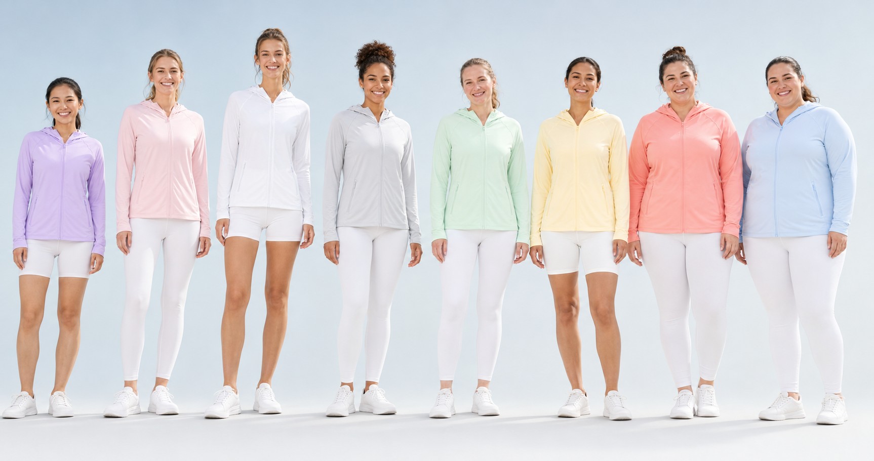 Women's Lightweight UPF 50+ Sun Jacket Multi-Pack