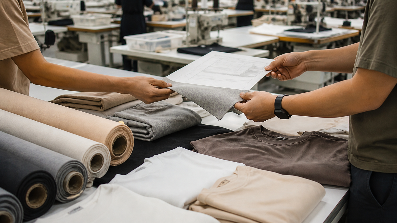 Factory sourcing and material planning