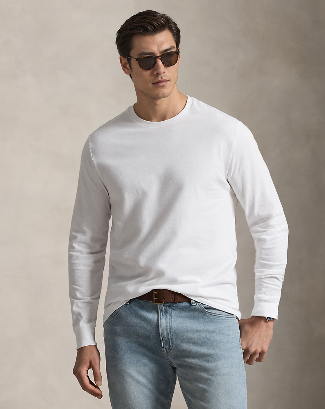 Men's Jersey Long-Sleeve T-Shirt