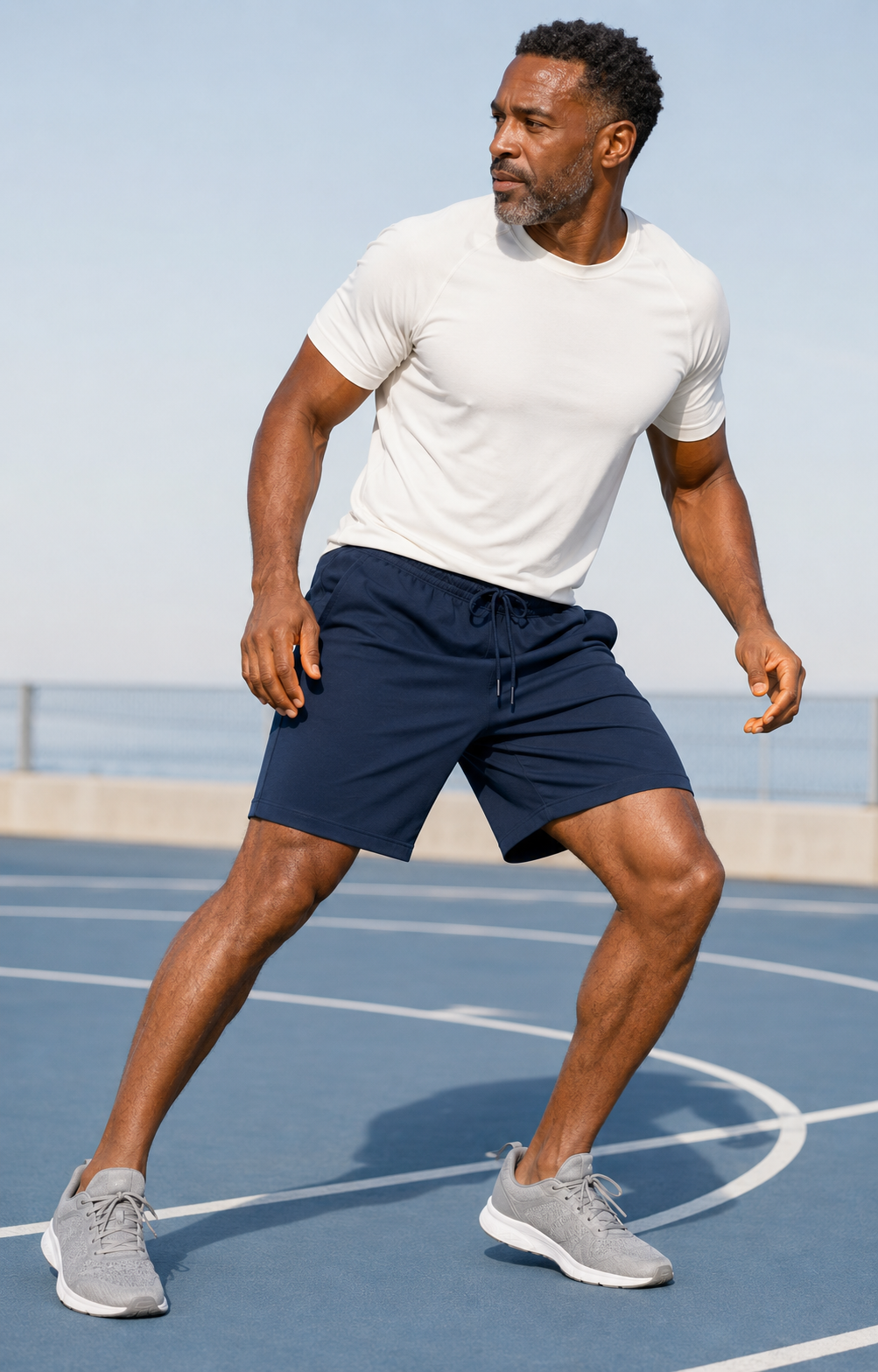 Men's Lightweight Quick-Dry Athletic Shorts Multi-Pack