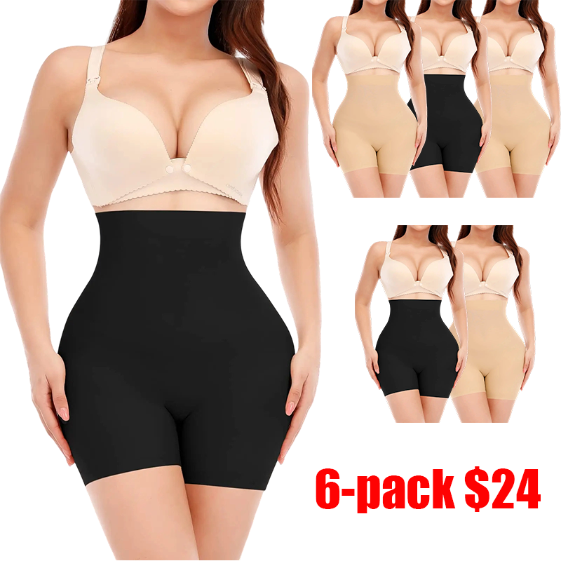 2-pieces Women's Summer High-Waist Panties – Breathable Seamless Soft Underwear