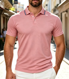 Men's 8-Pack Slim-Fit Polo Shirts – Short Sleeve Casual Fashion Tees