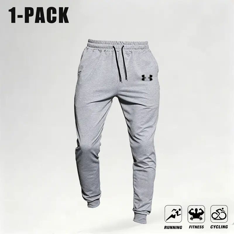 Men's 8-Pack Loose Joggers – Soft Stretch Sweatpants with Pockets, Retro Street Style