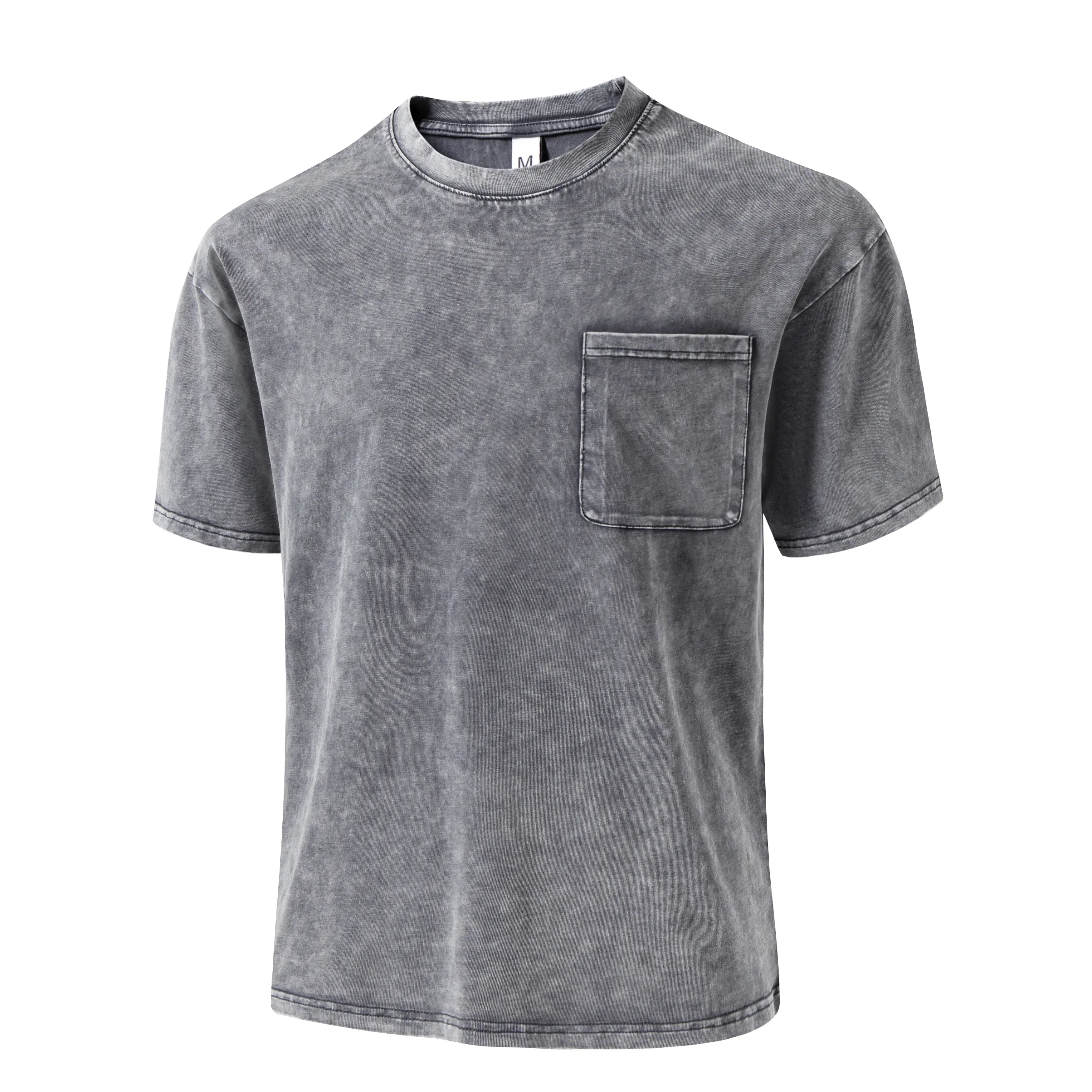 Men's 8-Pack Vintage Cotton Tees – Unisex Crew Neck Short Sleeve Casual T-Shirts