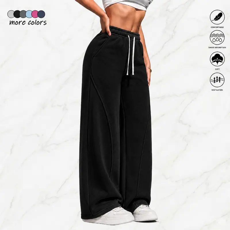 Women's 6-Pack Athletic Sweatpants – Lightweight Breathable Casual Travel Pants