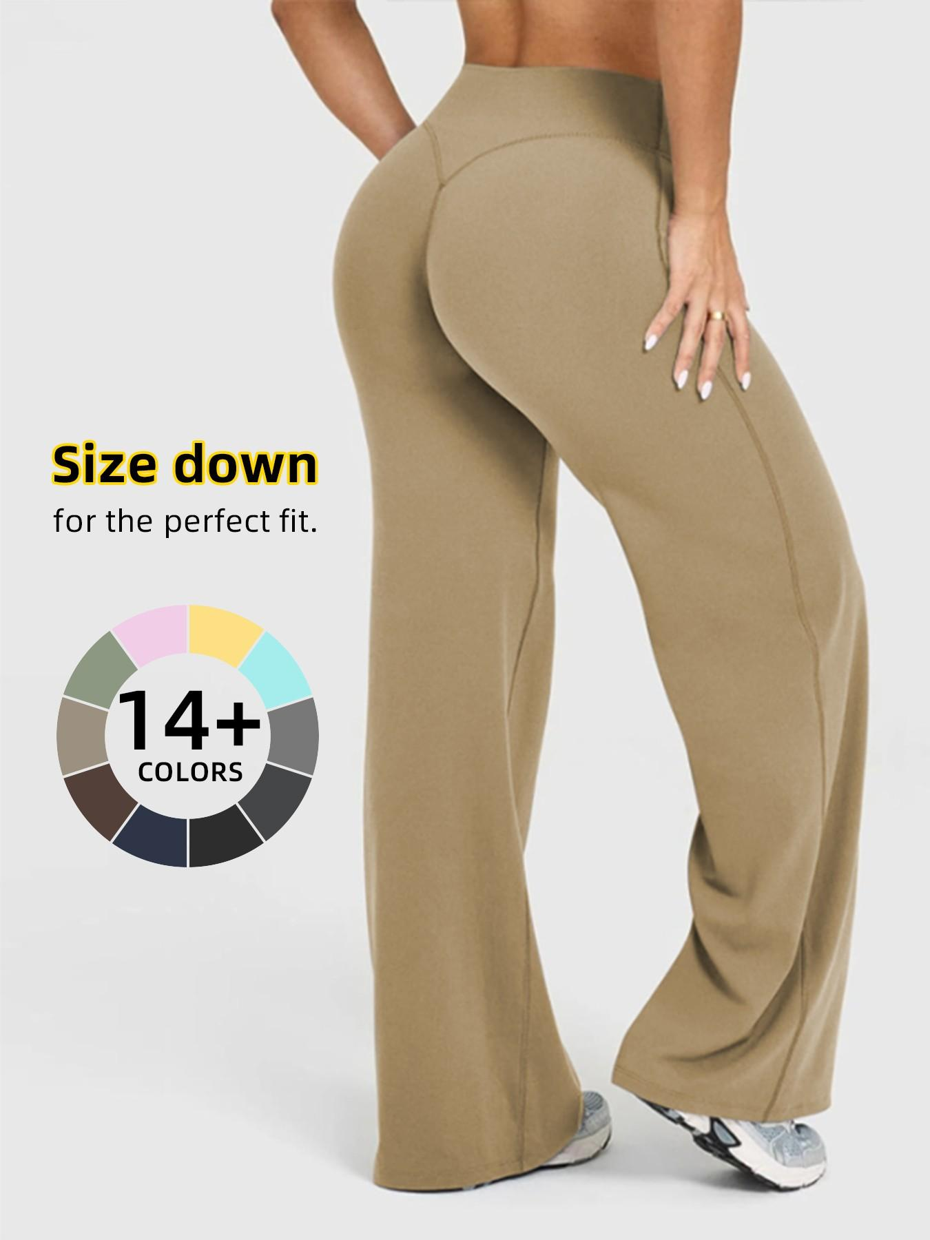 Women's Wide Leg Sport Pants – Casual Fitness Athleisure Trousers for Spring & Summer