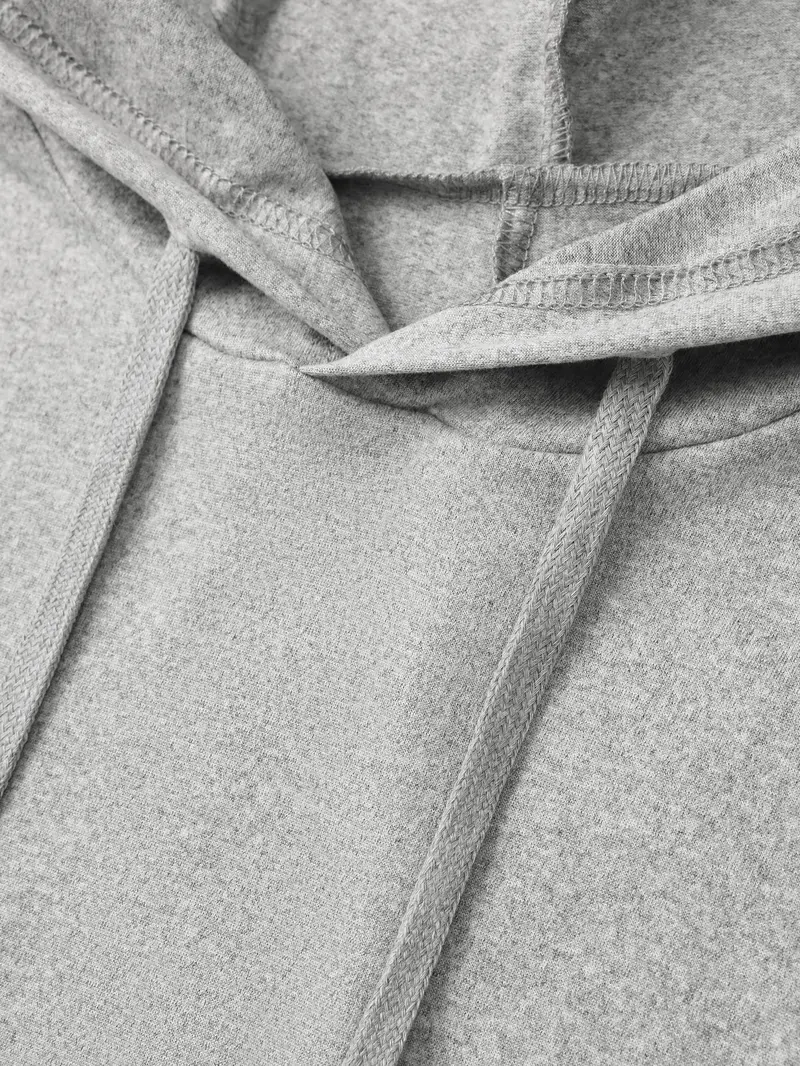 Women's Baggy Hoodie Top – Boxy Relaxed Dolman Sleeve Longline Tunic with Side Slits